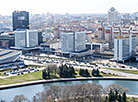 View of Pobeditelei Avenue 