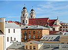 View of the Catholic Cathedral of the Blessed Virgin Mary