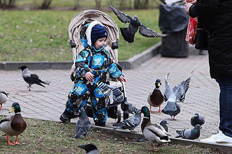 В парке имени Горького