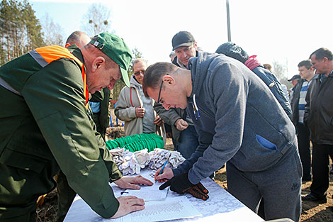 Forest Week in Minsk Oblast 