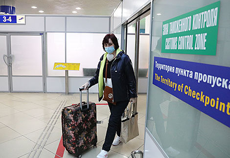 Passengers of the Belavia flight from Dubai  