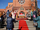 Belarusian Catholics celebrate Palm Sunday