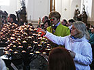 Palm Sunday in the Farny Cathedral in Grodno 