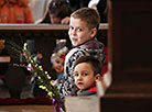Palm Sunday in the Farny Cathedral in Grodno 