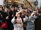 Palm Sunday in the Farny Cathedral in Grodno 