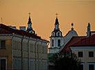 Верхний город в лучах закатного солнца