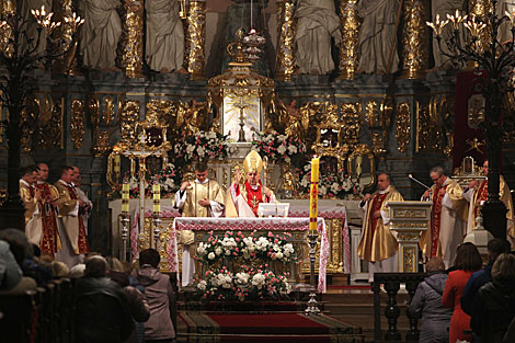 Belarusian Catholics celebrate Easter