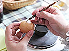 Master class on Easter egg decoration