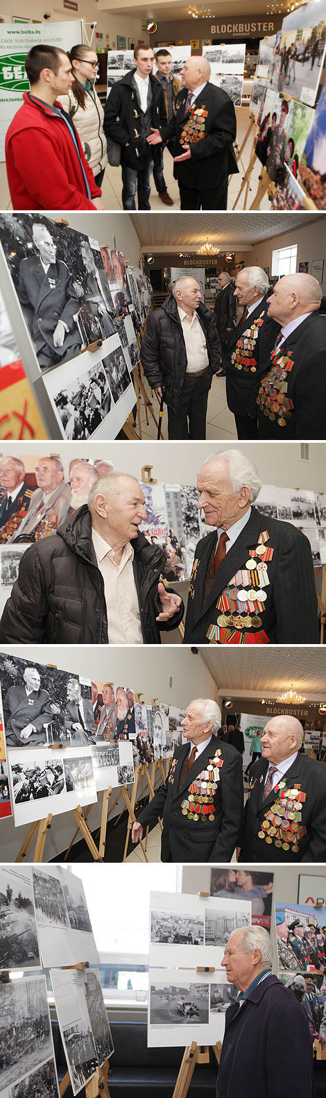 BelTA’s photo exhibition One Victory for All in Mogilev