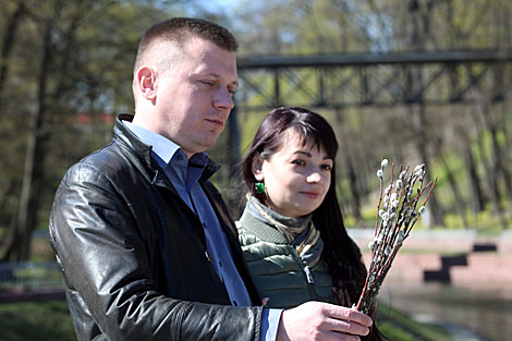 Вясна ў Гомельскім парку 