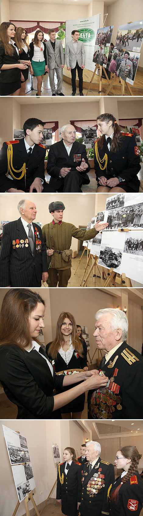 BelTA’s photo exhibition One Victory for All in Vitebsk