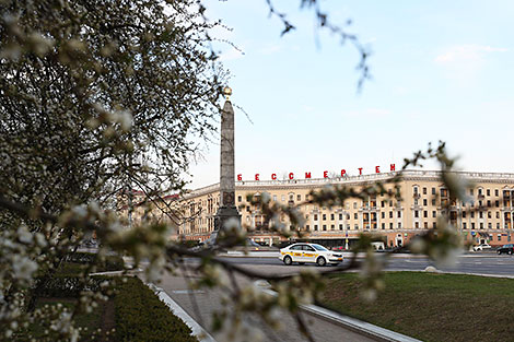 Victory Square in Minsk is nearly ready to reopen after renovation