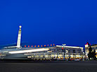 Victory Square in Minsk in the evening