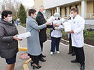 Belarusian MPs purchase PPE for Minsk city hospital No.6
