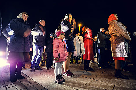 An Easter liturgy in Saint Nicholas’ Garrison Cathedral in Brest