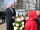 Aleksandr Lukashenko visits the Holy Annunciation Church in Malyye Lyady