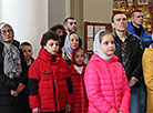 During the visit to the Holy Annunciation Church in Malye Lyady
