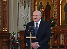 Aleksandr Lukashenko visits the Holy Annunciation Church in Malyye Lyady