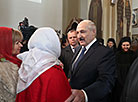 Aleksandr Lukashenko visits the Holy Annunciation Church in Malyye Lyady