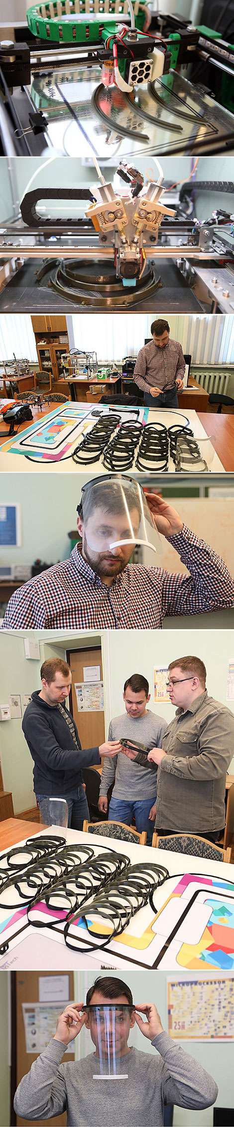 Gomel is 3D printing face shields for hospitals