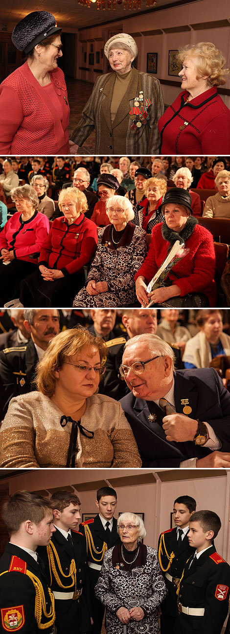 Solemn meeting of Leningrad siege survivors in Vitebsk