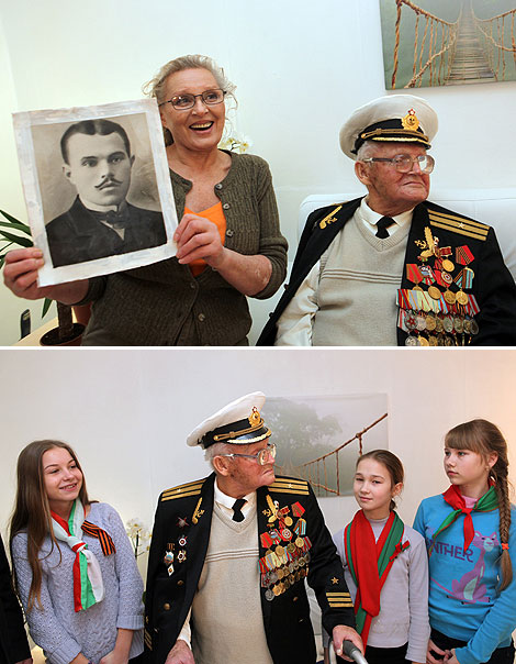 War veteran Vasily Ivanovich Yakovlev of Dobrush District celebrates 100th birthday