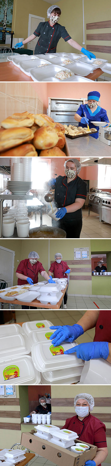 Agrokombinat Zaria cooks lunches for Mogilev Hospital No.1