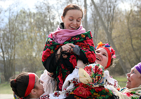 Walking the Sula rite in Gomel District