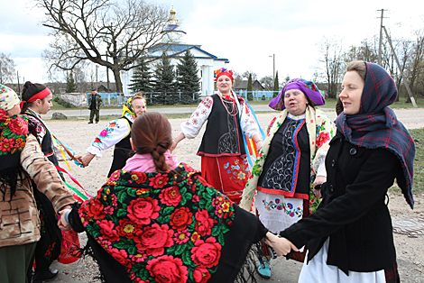 Walking the Sula rite in Gomel District