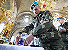 Ceremony in St Nicholas Garrison Church