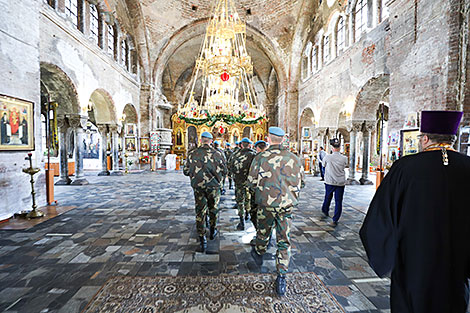 Ceremony in St Nicholas Garrison Church