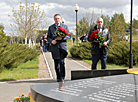 Сommemorative event in Kostyukovichi, Mogilev Oblast