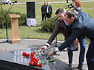 Сommemorative event in Kostyukovichi, Mogilev Oblast