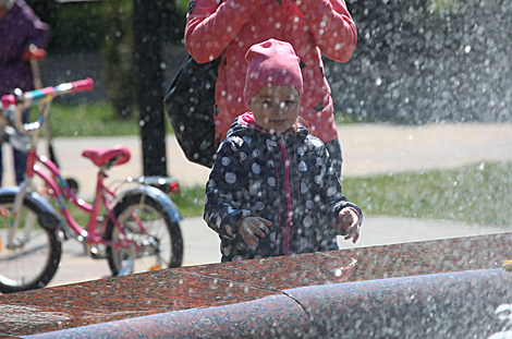 Gomel opens fountain season