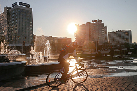Minsk opens fountain season