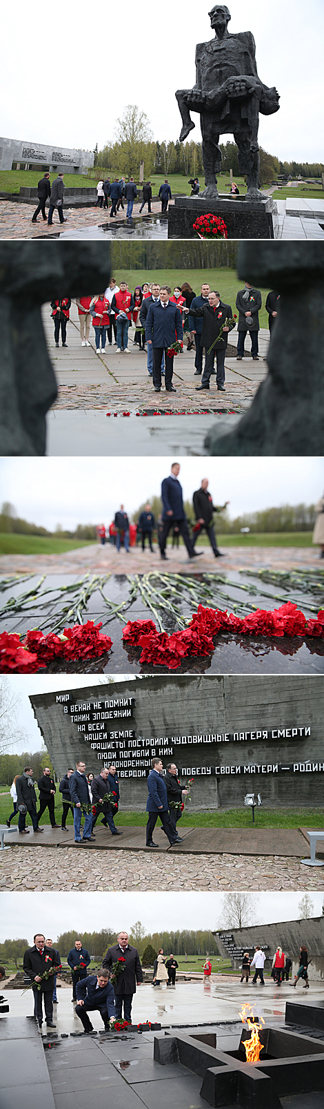 Remembrance Day event in the Khatyn State Memorial Complex