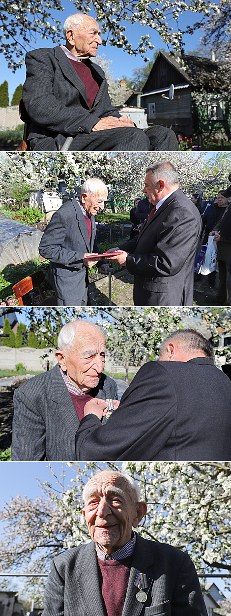 War veteran from Pruzhany marks 100th birthday 