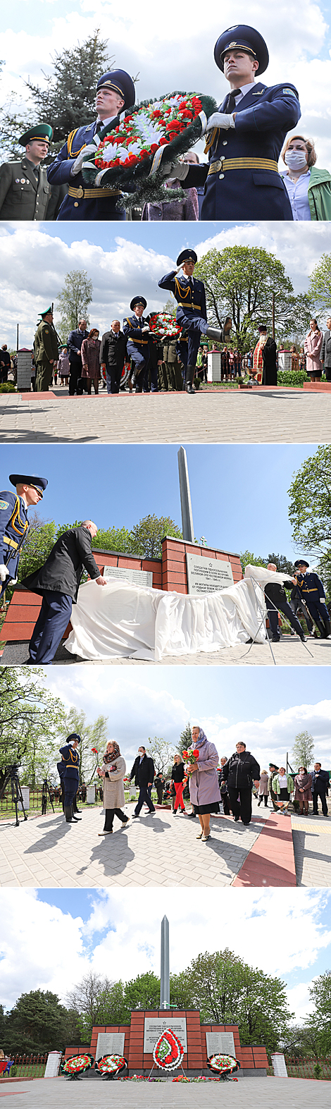 Monument to fallen countrymen unveiled in Brest district 