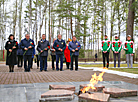 Memorial complex of partisan glory in Usakino village  