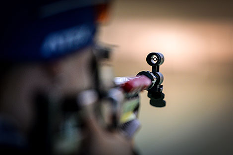 Belarusian biathletes at training camp in Raubichi 