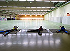 Belarusian biathletes at training camp in Raubichi 