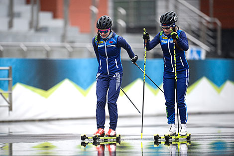 Irina Kruchinkina and Elena Kruchinkina