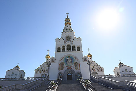 The All Saints Memorial-Church in Minsk 