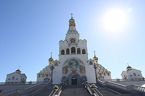 Храм-помнік у гонар Усіх Святых у Мінску