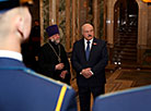 Aleksandr Lukashenko during the solemn ceremony