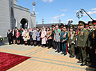 The participants of the ceremony