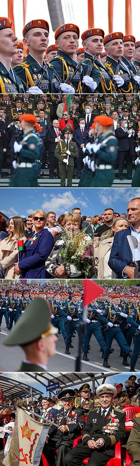 Army parade to celebrate the 75th anniversary of the Great Victory