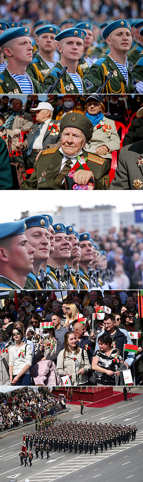 Army parade to celebrate the 75th anniversary of the Great Victory