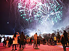 Victory Day fireworks in Brest