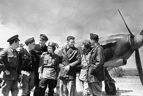 The Normandie-Niemen squadron took an active part in Bagration operation, 1944